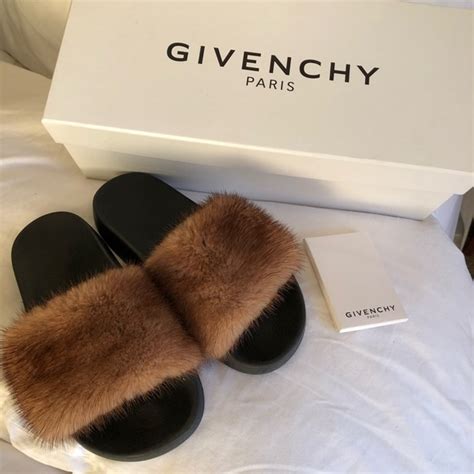 givenchy mink slides review|Givenchy women's slides.